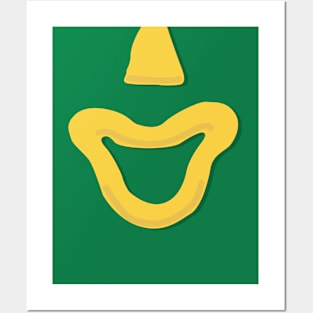 Gumby Smile (for Face Mask) Posters and Art